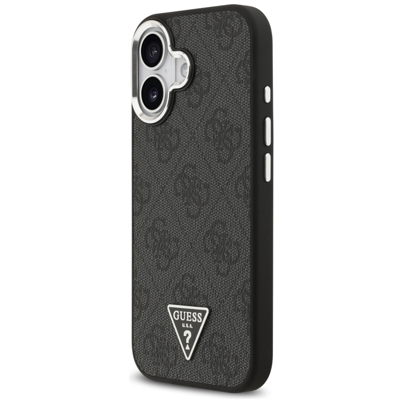 Guess 4G Triangle Logo MagSafe - Etui iPhone 17 (czarny)