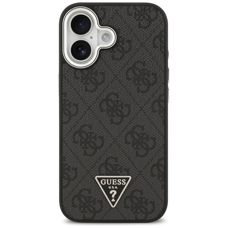 Guess 4G Triangle Logo MagSafe - Etui iPhone 17 (czarny)