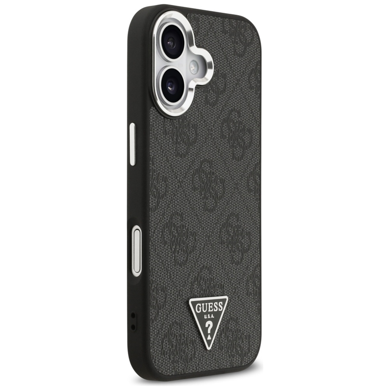 Guess 4G Triangle Logo MagSafe - Etui iPhone 17 (czarny)