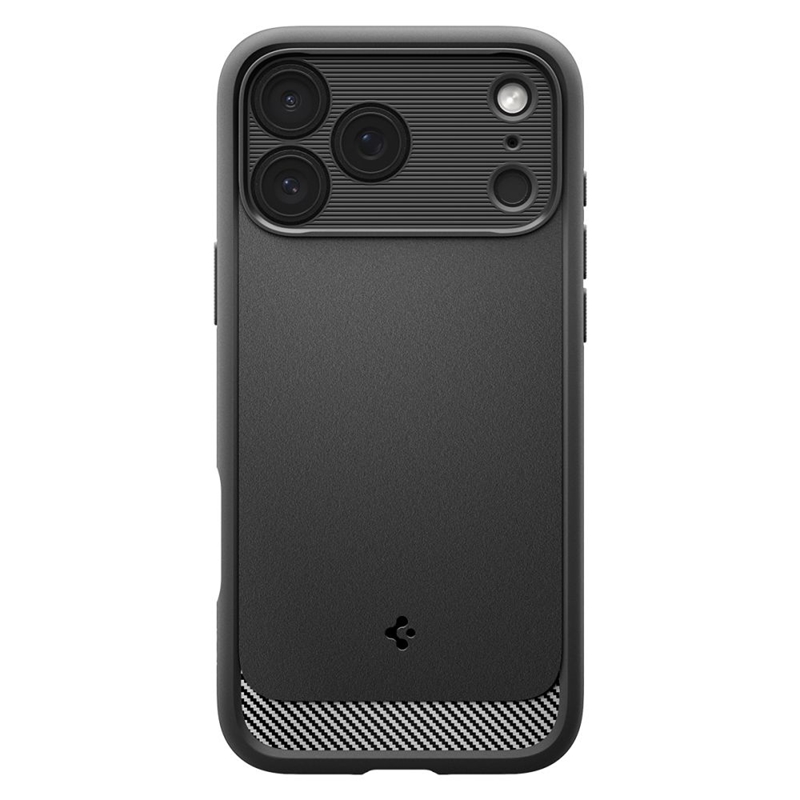 Spigen Rugged Armor Mag MagSafe - Etui do iPhone 17 Pro Max (Matte Black)