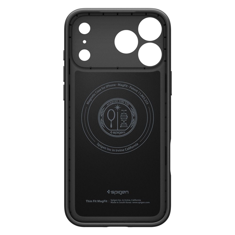 Spigen Thin Fit Mag MagSafe - Etui do iPhone 17 Pro Max (Black)