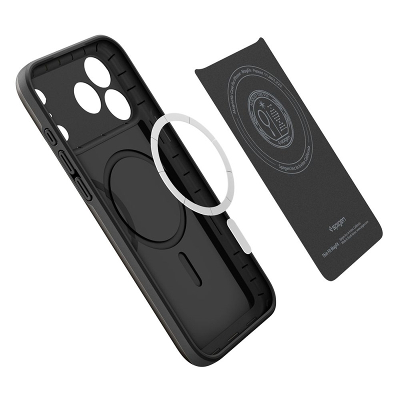 Spigen Thin Fit Mag MagSafe - Etui do iPhone 17 Pro Max (Black)