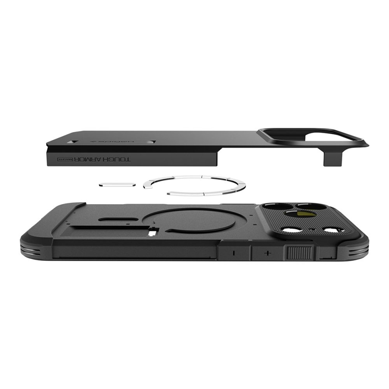 Spigen Tough Armor T Mag MagSafe - Etui do iPhone 17 Pro Max (Black)