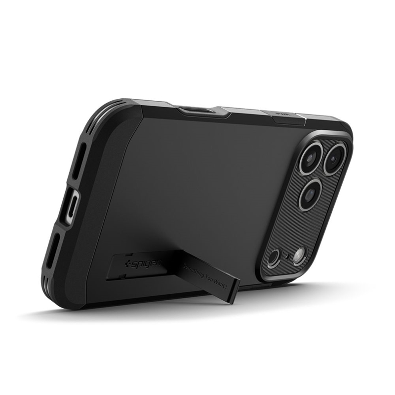 Spigen Tough Armor T Mag MagSafe - Etui do iPhone 17 Pro Max (Black)