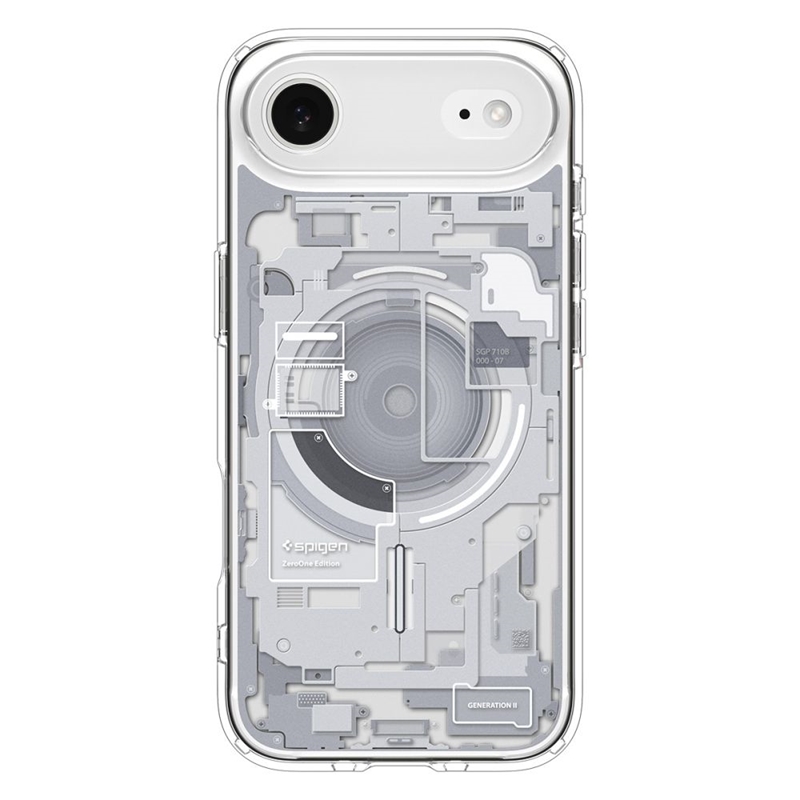 Spigen Ultra Hybrid Mag MagSafe - Etui do iPhone Air (Zero One White)