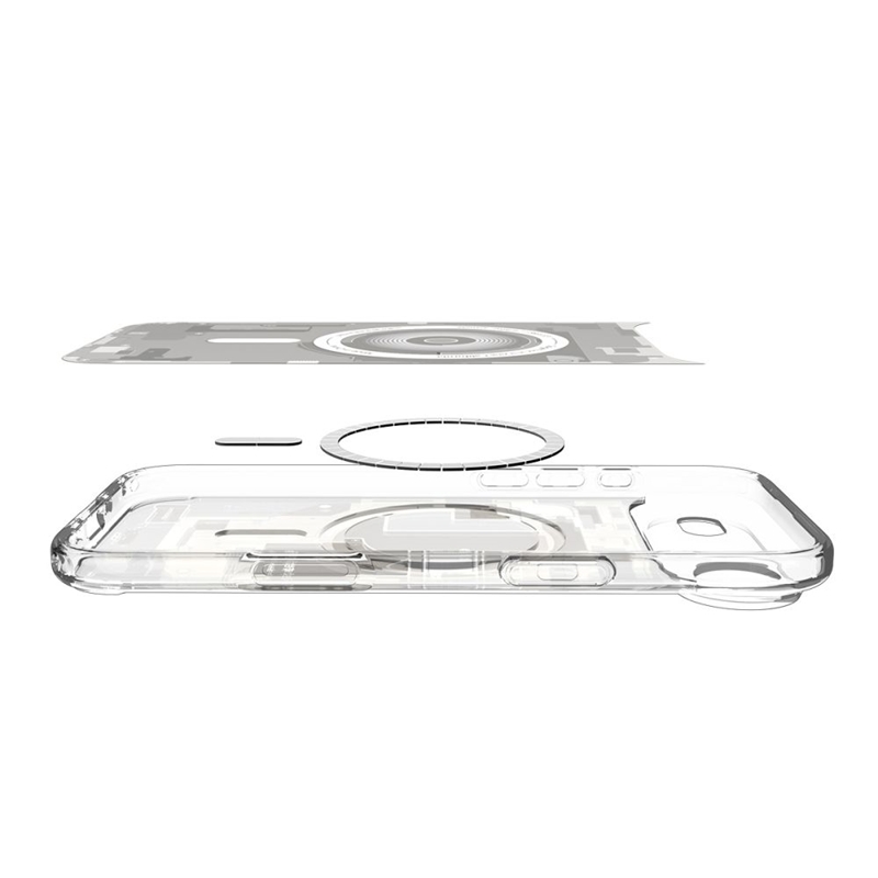 Spigen Ultra Hybrid Mag MagSafe - Etui do iPhone Air (Zero One Natural Titanium)