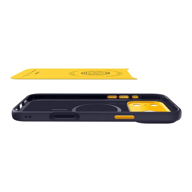 Spigen Nano Pop Mag MagSafe - Etui do iPhone 17 Pro (Blueberry Navy)