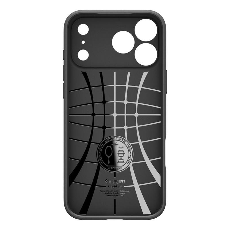 Spigen Liquid Air - Etui do iPhone 17 Pro (Matte Black)