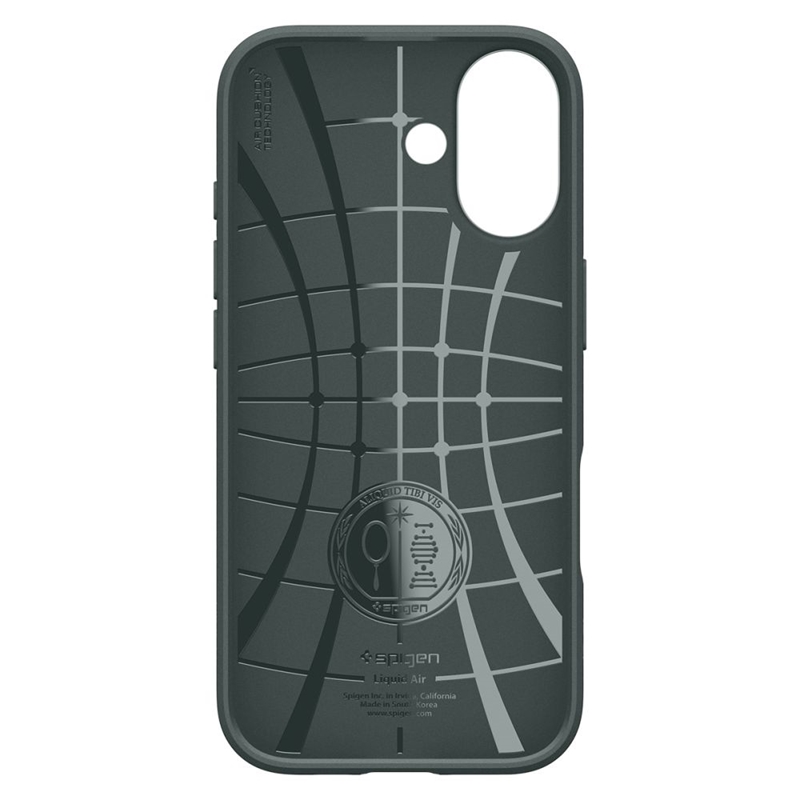 Spigen Liquid Air - Etui do iPhone 17 (Abyss Green)