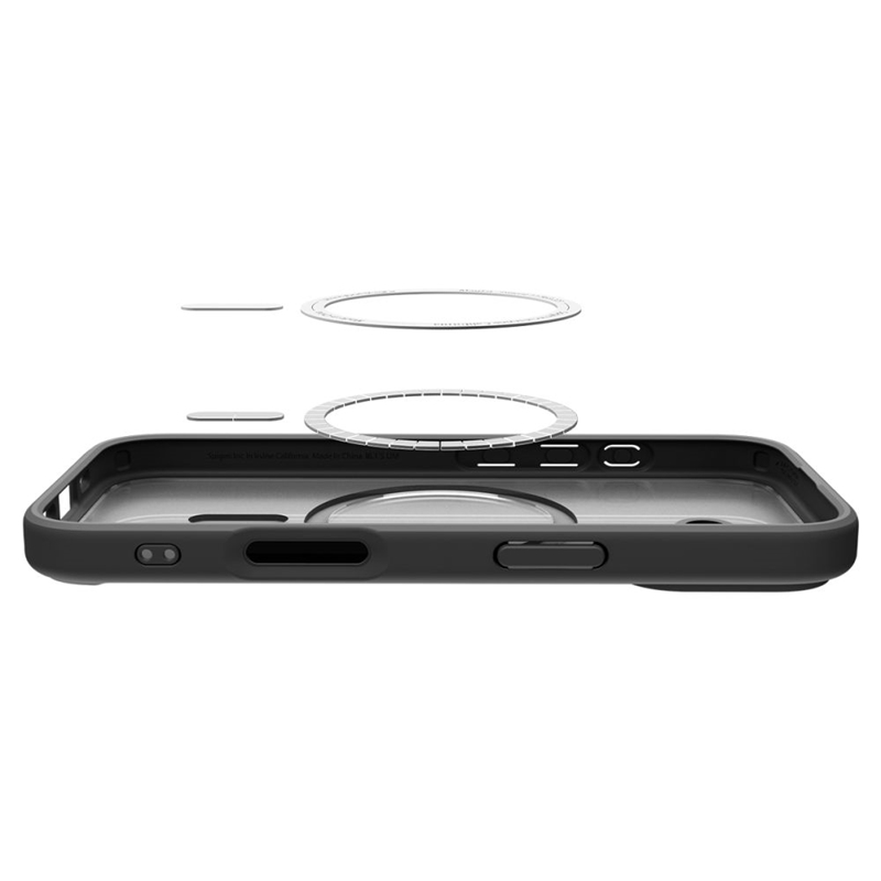 Spigen Ultra Hybrid Mag MagSafe - Etui do iPhone 17 (Frost Black)