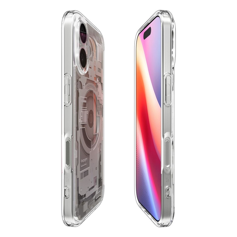 Spigen Ultra Hybrid Mag MagSafe - Etui do iPhone 17 (Zero One Natural Titanium)