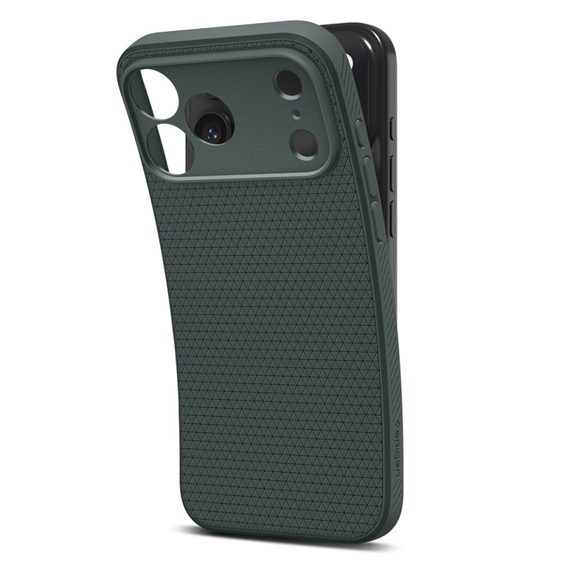 Spigen Liquid Air - Etui do iPhone 17 Pro (Abyss Green)