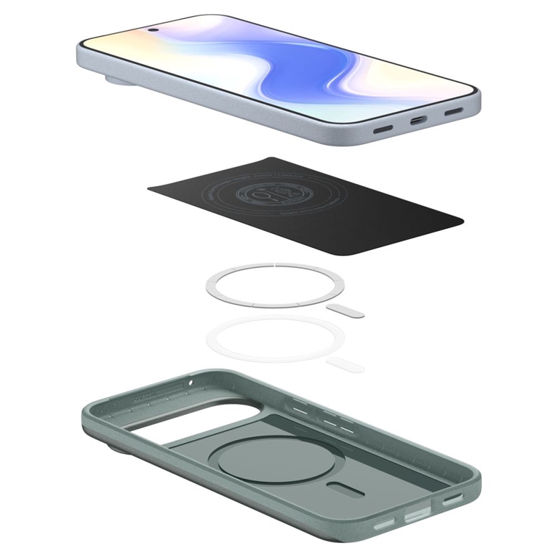 Spigen Thin Fit Mag MagSafe - Etui do Google Pixel 10 / 10 Pro (Sage Green)