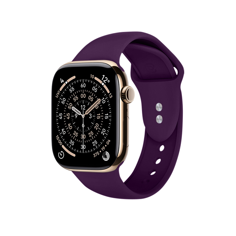 Crong Liquid - Pasek do Apple Watch 38/40/41/42 mm (śliwkowy)