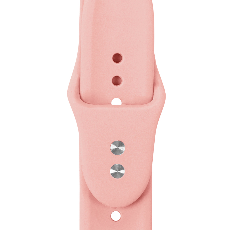 Crong Liquid - Pasek do Apple Watch 38/40/41/42mm (łososiowy)
