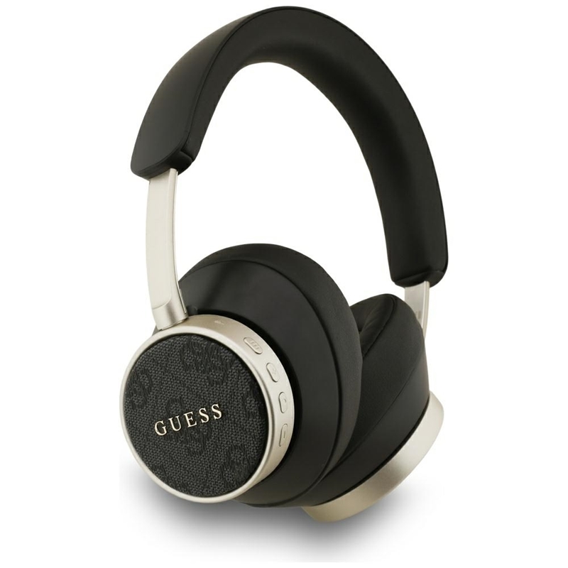 Guess 4G Classic Logo - Bezprzewodowe słuchawki nauszne Bluetooth (czarny)