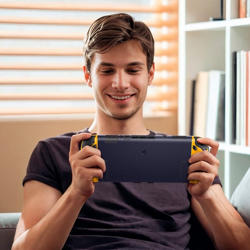 Spigen Nano Pop - Etui do Nintendo Switch 2 (Blueberry Navy)