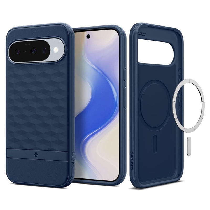 Spigen Parallax Mag MagSafe - Etui do Google Pixel 10 / 10 Pro (Midnight Blue)