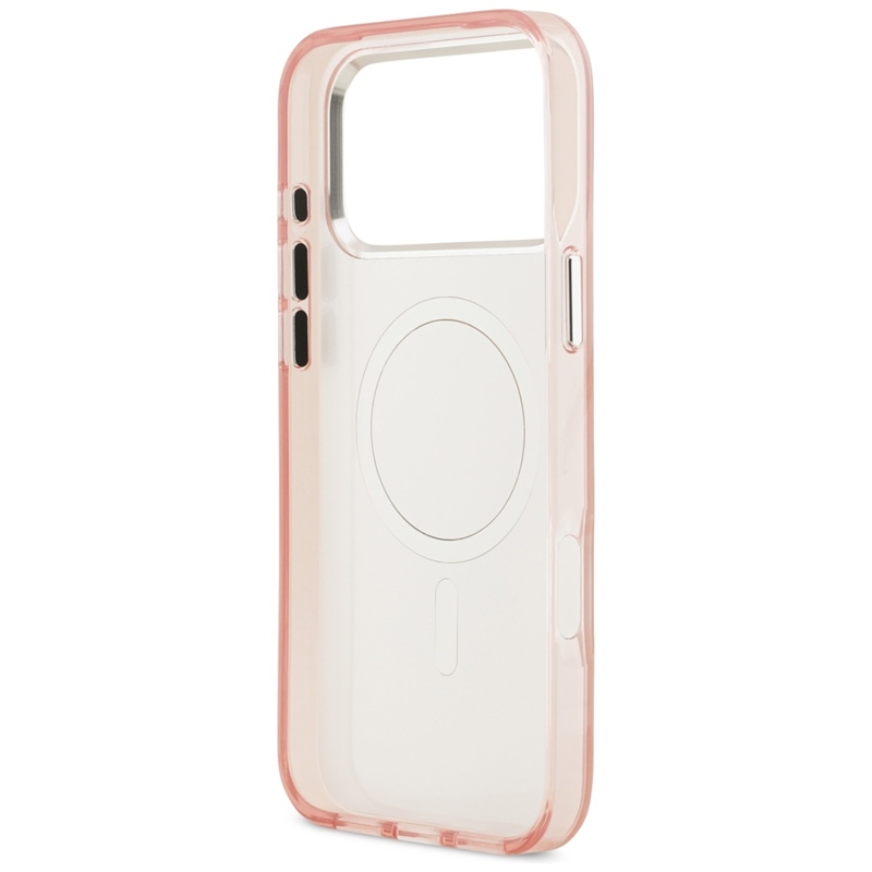 Karl Lagerfeld IML Aquarelle Choupette & Logo MagSafe - Etui iPhone 17 Pro Max (różowy)