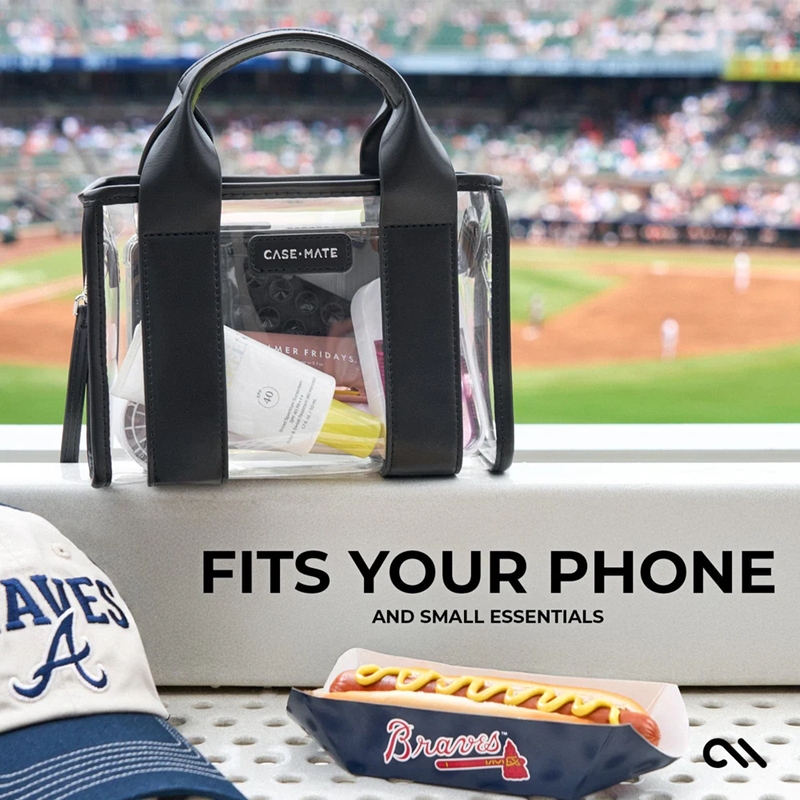 Case-Mate Micro Tote Bag - Wodoodporna torba na ramię (Midnight Black/Clear)