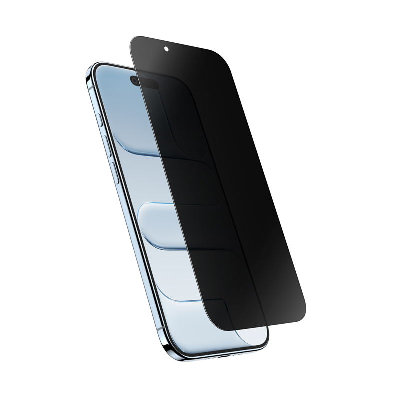 Crong Privacy 3D Armour Glass - Hartowane szkło prywatyzujące iPhone Air