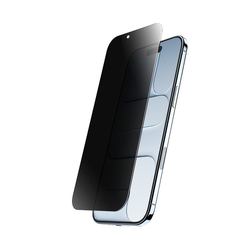 Crong Privacy 3D Armour Glass - Hartowane szkło prywatyzujące iPhone Air