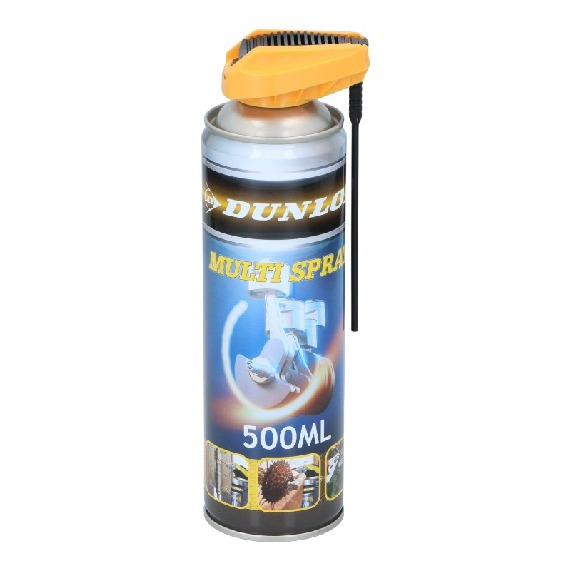 Dunlop - Spray multifunkcyjny / smar / olej penetrujący / środek czyszczący / spray kontaktowy 500 ml