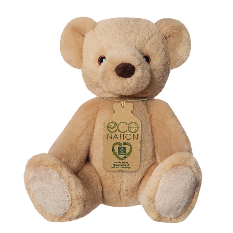 Eco Nation – Pluszowa maskotka / przytulanka Miś Teddy Bear 28 cm Eco-Friendly