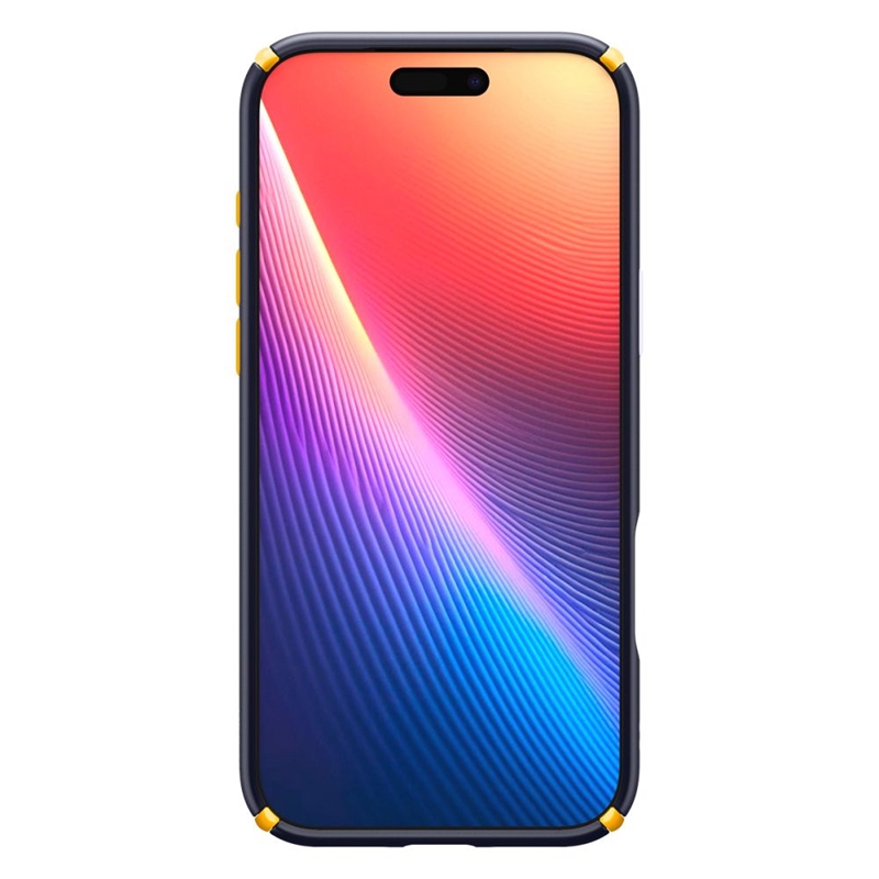 Spigen Nano Pop Hybrid Mag MagSafe - Etui do iPhone 17 Pro (Blueberry Navy)