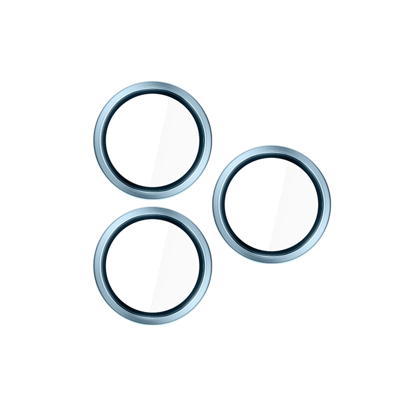 3mk HARDY Lens Protection Pro - Szkło na obiektyw aparatu iPhone 17 Pro / iPhone 17 Pro Max (Ocean Blue)