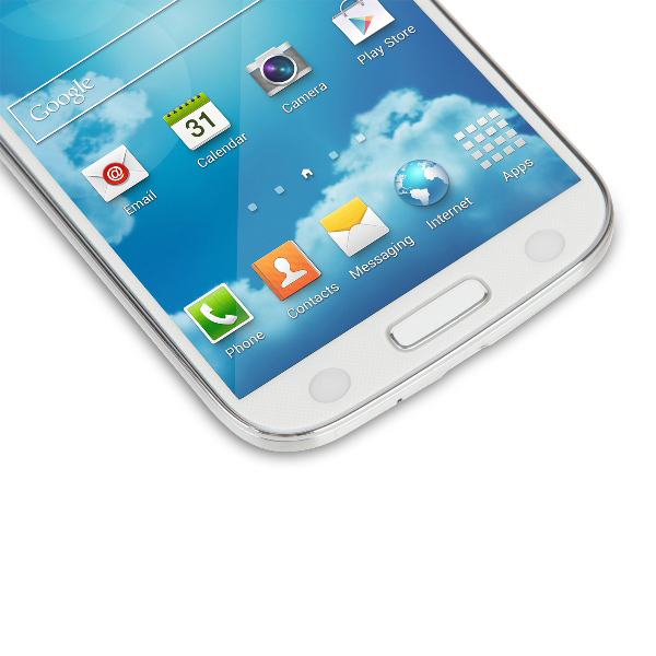Moshi iVisor XT - Przezroczysta folia ochronna Full Face Samsung Galaxy S4 (biały)