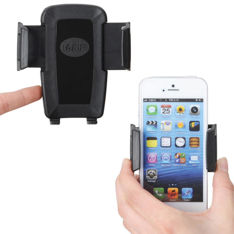 iGrip Universal Biker Kit - Uniwersalny uchwyt rowerowy do smartfonów o szer. 44 - 84 mm