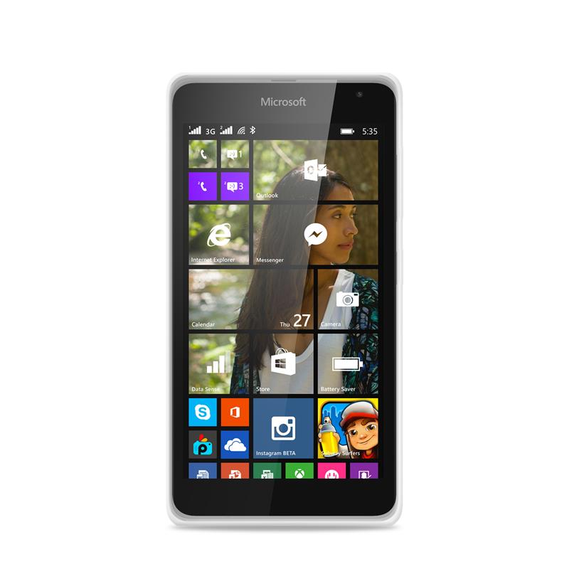PURO Ultra Slim "0.3" Cover - Etui Microsoft Lumia 535 (półprzezroczysty)