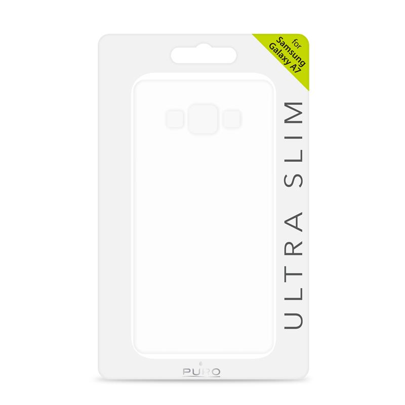PURO Ultra Slim "0.3" Cover - Etui Samsung Galaxy A7 (2015) (półprzezroczysty)