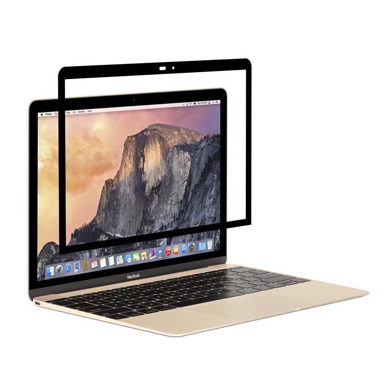 Moshi iVisor AG - Matowa folia ochronna na ekran MacBook 12 (czarny)