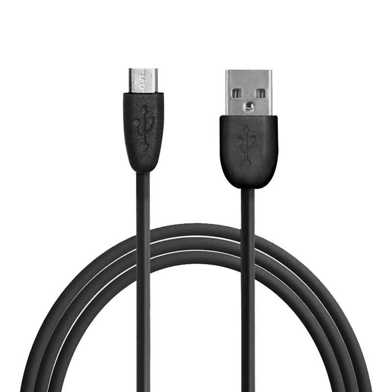 PURO Kabel połączeniowy micro USB - USB, 1 m (czarny)