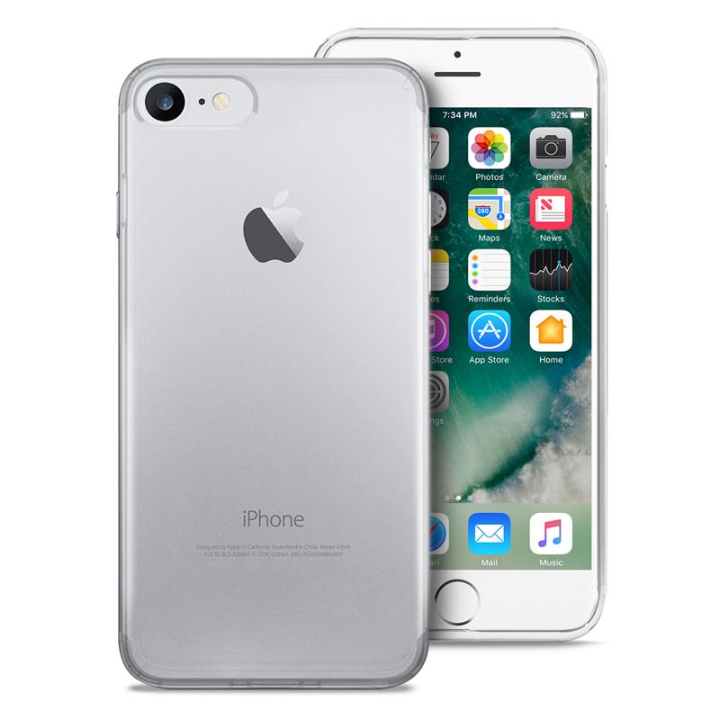 PURO 0.3 Nude - Etui iPhone SE (2022 / 2020) / 8 / 7 (przezroczysty)