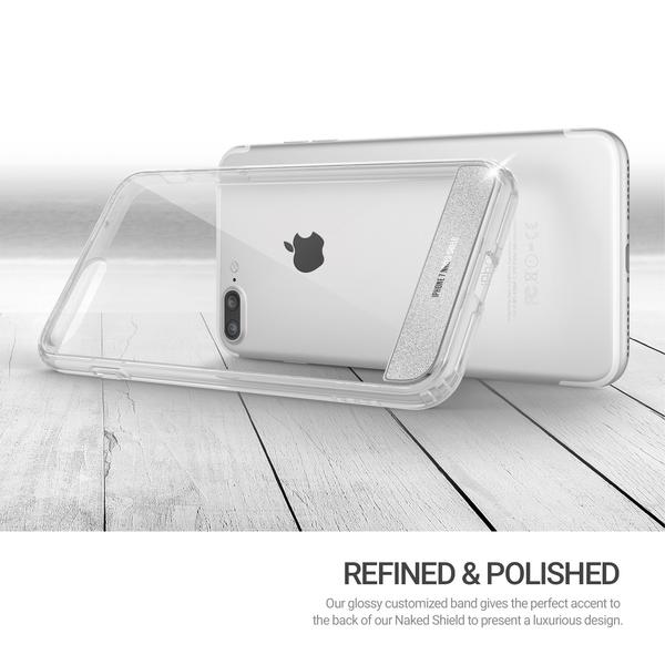 Obliq Naked Shield - Etui iPhone 8 Plus / 7 Plus (Clear)
