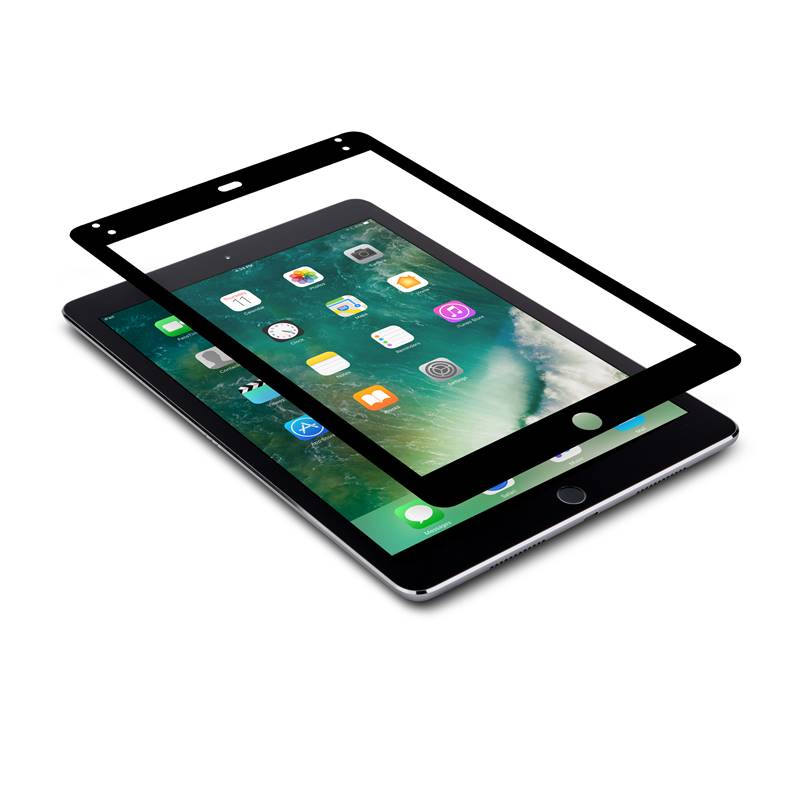 Moshi iVisor AG - Ochronna folia anty-refleksyjna iPad 9.7" (2018/2017) / iPad Pro 9.7"/ iPad Air 2 (czarna ramka)