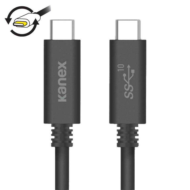 Kanex USB-C ChargeSync Cable - Kabel USB-C do ładowania & synchronizacji danych, 5.0 A, 10 Gbps, 1 m (Black)