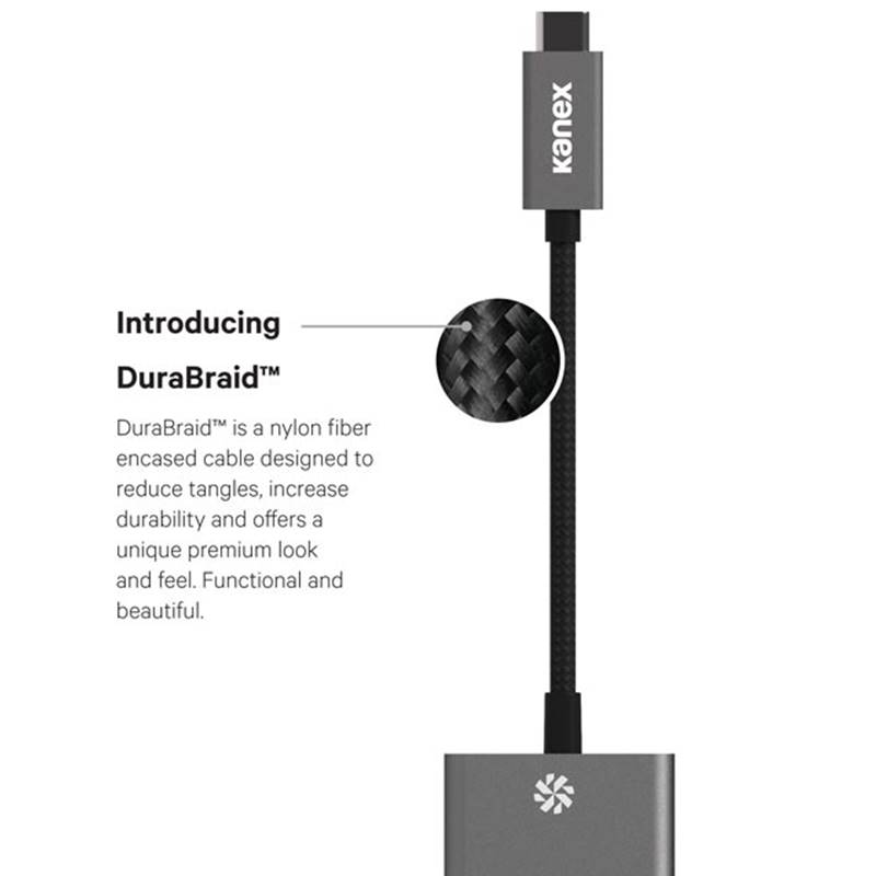 Kanex Premium USB-C to HDMI 4K Adapter - Adapter USB-C na HDMI, 4K, 60 Hz (Space Gray)