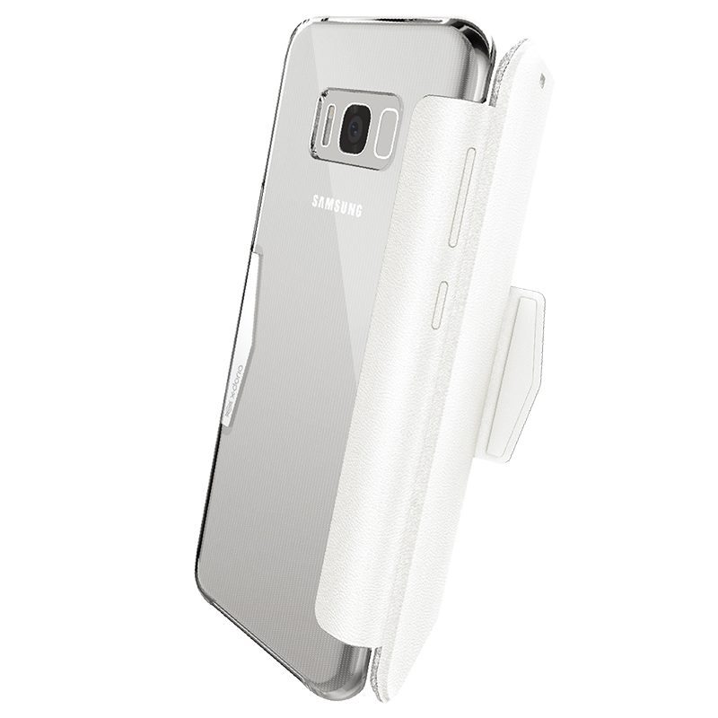 X-Doria Engage Folio - Etui Samsung Galaxy S8 z kieszeniami na kartę (White)