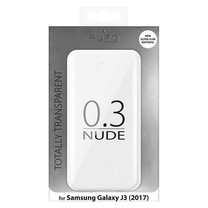 PURO 0.3 Nude - Etui Samsung Galaxy J3 (2017) (przezroczysty)