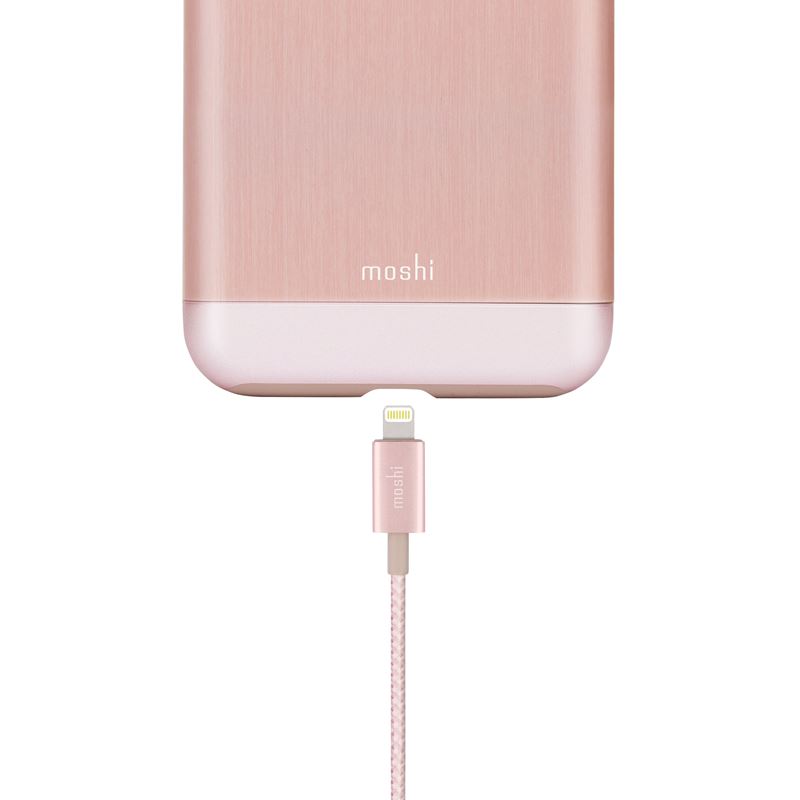 Moshi Integra - Kabel Apple Lightning MFi 1,2 m (Golden Rose)