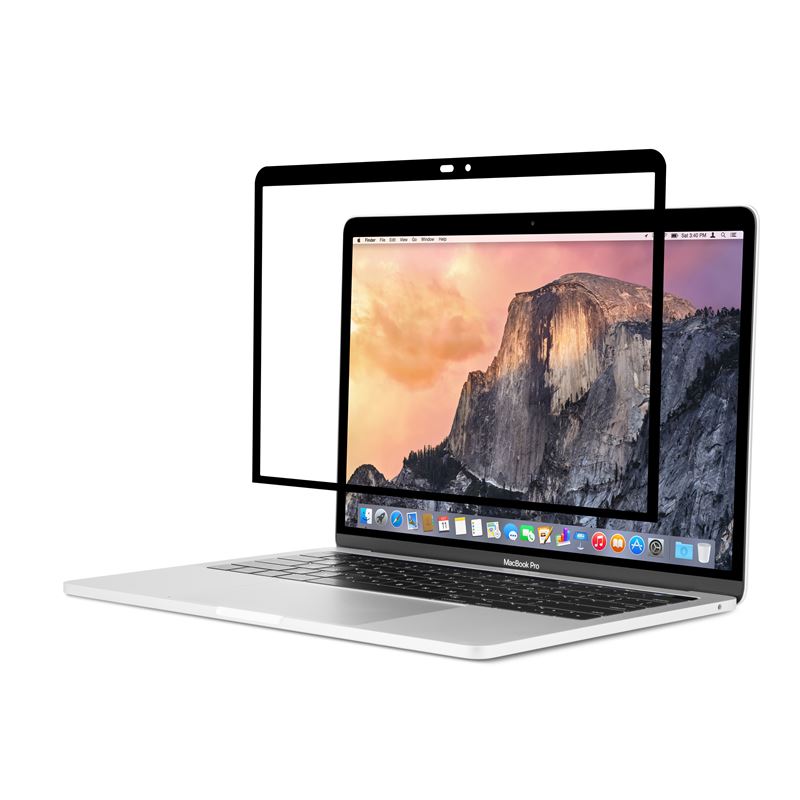 Moshi iVisor AG - Matowa folia ochronna na ekran MacBook Pro 13" (2020/2019/2018/2017/2016) / MacBook Air 13" Retina (Black/Clear/Matte)