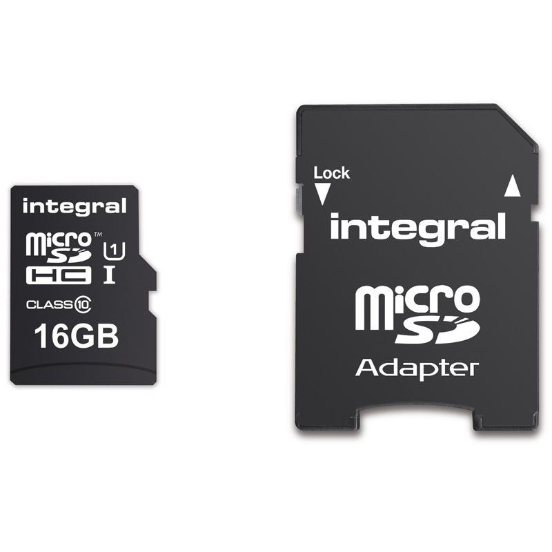 Integral UltimaPro X - Karta pamięci 16GB microSDHC/ 90/45 MB/s Class 10 UHS-I U3 + Adapter