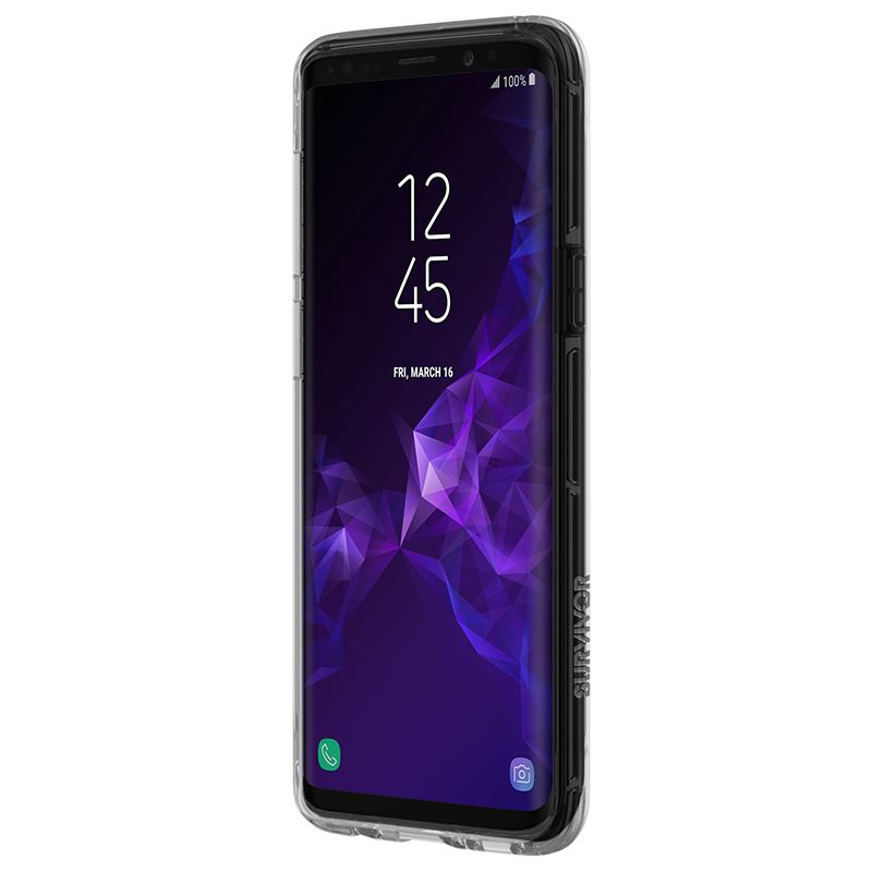 Griffin Survivor Clear - Pancerne etui Samsung Galaxy S9 (przezroczysty)