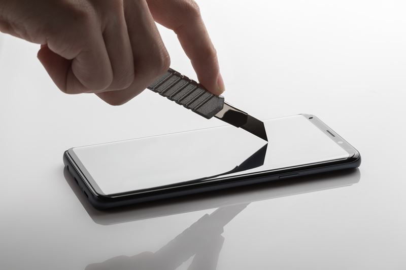 Moshi IonGlass - Szkło ochronne na ekran do Samsung Galaxy S9 (Black)