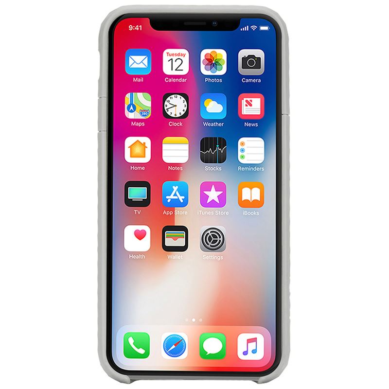 Incase Pop Case - Etui iPhone Xs / X (Clear/Slate)