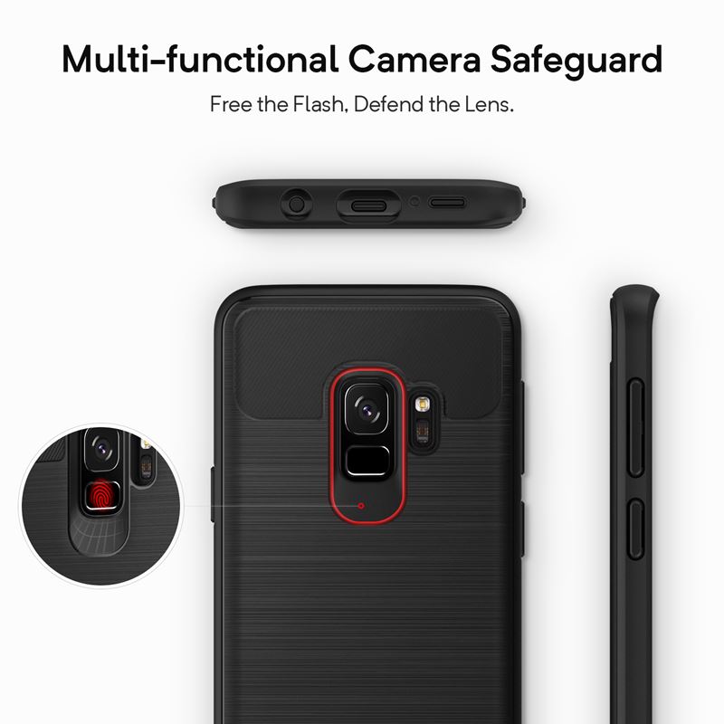 Caseology Vault Case - Etui Samsung Galaxy S9 (Black)